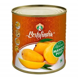 Mango Alphonso Pulp (Манго Альфонсо пюре) - нежное пюре из сочной мякоти манго, 850 г. - фото 10042