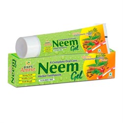 Neem Gel Tooth Paste (Травяная зубная паста-гель с Нимом), 25г. 4880 - фото 10149