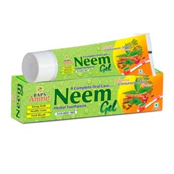 Neem Gel Tooth Paste (Травяная зубная паста-гель с Нимом), 25г. - фото 10149