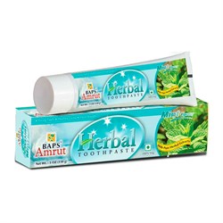 Mint Tooth Paste Травяная освежающая зубная паста с мятой, 150 г. - фото 10150