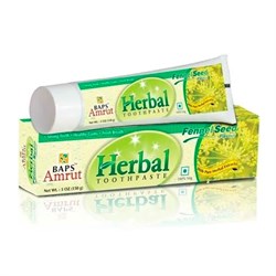 Tooth Paste Fennel Flavour Травяная зубная паста с фенхелем, антисептическая150 г. 4883 - фото 10153