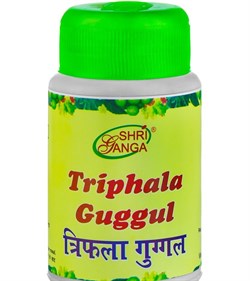 Triphala guggul (Трифала гуггул), 300 таб. по 340 мг. - омоложение и детоксикация организма - фото 10318