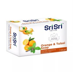 Мыло Orange & Tulasi (Апельсин и Тулси) - дарит коже свежесть и сияние - фото 10518