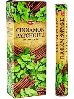 Благовония Cinnamon Patchouli (Корица Пачули Хем), 20 шт - фото 10622