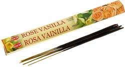 Благовония Rose Vanilla (Роза Ваниль), 20 шт  5225 - фото 10651
