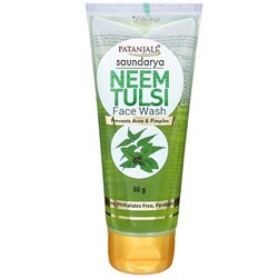 Face wash Neem Tulsi Saundarya (Средство для умывания Ним Тулси Саундарья) - фото 10828