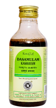 Dasamulam Kashayam (Дасамулам Кашаям) - помощь при респираторных заболеваниях, 200 мл. - фото 11437