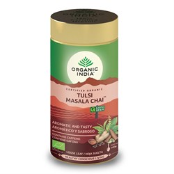 Чай Tulsi Masala (Тулси Масала) в металлической банке - бодрит тело и разум, 100 г - фото 11674