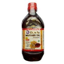 Горчичное масло (Mustard Oil) - чрезвычайно полезное, с содержащим Омега-3, Омега-6, 500 мл. 5767 - фото 11694
