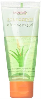 Гель алоэ вера Patanjali -  успокаивает, освежает и увлажняет кожу, 60 мл 3414 - фото 11706