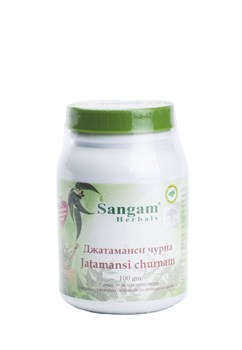 Джатаманси чурна - натуральное средство от тревоги и бессонницы, 100 г 3770 - фото 11933