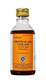 Triphaladi Tailam (Трифалади Тайлам) - классическое аюрведическое масло, восстанавливает баланс всех трёх дош 5873 - фото 12222