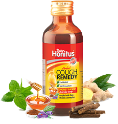 Cироп от кашля Honitus Dabur, 200 мл. 5987 - фото 12465