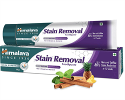 Зубная паста Stain Removal Himalaya - для удаления зубного налёта, 80 г. - фото 12510