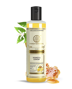 Шампунь Khadi Honey&Lemon - для жирных волос 4163 - фото 12892