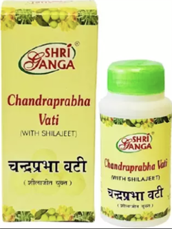 Chandraprabha Vati (Чандрапрабха Вати) Shri Ganga - выводит лишнюю жидкость из организма, снимает отёки, 100 г. - фото 13036