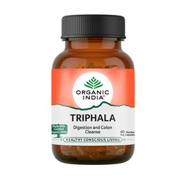 Трифала (Triphala) Organic India - нормализует баланс всех составляющих организма, 60 капсул - фото 13174