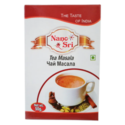 Чай Masala Nano Sri идеальная смесь для приготовления удивительного напитка, 50 г. - фото 13183