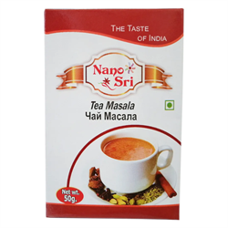 Чай Masala Nano Sri идеальная смесь для приготовления удивительного напитка, 50 г. 9555 - фото 13183