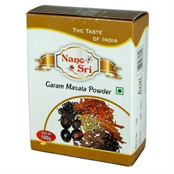 Garam Masala молотая Nano Sri -  ценный элемент изысканной кулинарии, 100 г. 9558 - фото 13187