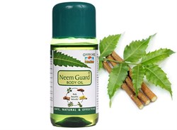 Neem Guard body oil (масло для тела Ним Гуард) - здоровая кожа без прыщей и угрей - фото 13508