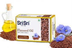 Flaxseed oil (Льняное масло) - богатый источник Омега 3,6 и 9 жирных кислот, 30 вегетарианских капсул по 500 мг. 5423 - фото 13528