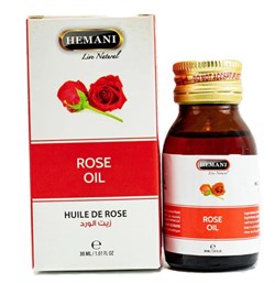 Натуральное масло Розы (Rose Oil Hemani), 30 мл. - фото 13731
