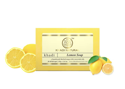 Мыло ручной работы KHADI с лимоном - фото 13979