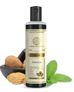 Масло для волос Herbal Triphala - восстанавливает, придает блеск и объем волосам 5375 - фото 14024