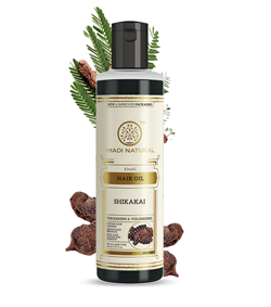 Hair Oil Shikakai (Масло для волос Шикакай) - способствует росту волос и предотвращает появление перхоти - фото 14025