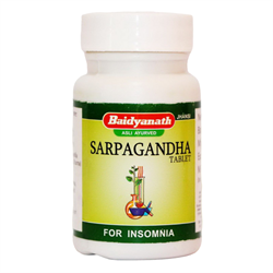 Sarpagandha (Сарпагандха) - успокаивает ЦНС и улучшает состояние сосудов, 40 таб. - фото 14171