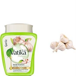 Маска для тонких и ломких волос Dabur Vatika Garlic с чесноком - фото 14235