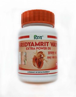 Hridyamrit Vati DS (Хридьямрит Вати) - для лечения сердечно-сосудистых заболеваний - фото 14342