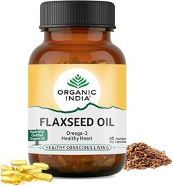 Flax Seed Oil (масло семян льна) - органическое льняное масло в капсулах 5988 - фото 14485