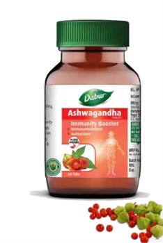Ashwagandha Dabur - иммуномодулятор, повышает уровень энергии, силу и выносливость 4579 - фото 14822