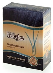 Травяная краска для волос "Чёрный Индиго" 1818 - фото 6260