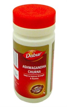 Ashwagandha churna (Ашвагандха Дабур) - растение антистресс адаптоген, афродизиак, тоник ЦНС 2881 - фото 6457