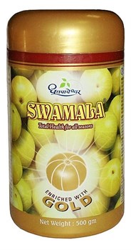 Чаванпраш Swamala (Свамала Голд) - природный биорегулятор, 500гр - фото 7261