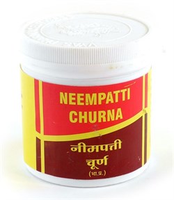 Neempatti churna (Ним порошок) - эффективен при кожных заболеваниях, вирусных, паразитарных инфекциях - фото 7375