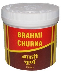 Brahmi churna (Брами чурна) - тоник клеток мозга, поддержка ЦНС 3366 - фото 7394