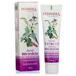 Крем для лица против морщин Patanjali -  идеальное средство для борьбы с возрастными изменениями кожи. 50 гр 3417 - фото 7483