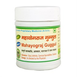 Mahayograj Guggul Adarsh - полная классическая формула Махайогарадж Гуггул 2459 - фото 7805