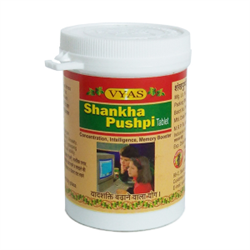 Shankhapushpi tablet (Шанкпушпи таблетки) - помогает улучшить концентрацию - фото 8090