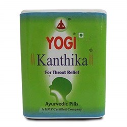 Yogi Kanthika (Йоги Кантика) - драже от кашля и боли в горле, 70 шариков - фото 8282