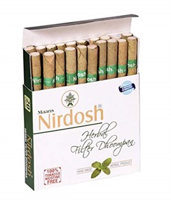 Nirdosh (Нирдош с фильтром, 20шт) - аюрведический ингалятор, поможет легко бросить курить 2385 - фото 8373