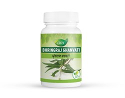 Bhringraj ghanvati (Брингарадж таблетки) - средство омолаживающее кости, зубы, волосы, зрение, слух и память - фото 8851