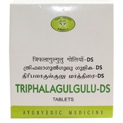 Triphla Guggul-DS (Трифала Гуггул - Двойная Сила) - популярное аюрведическое средство для очищения и омоложения организма - фото 8979