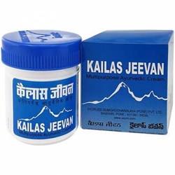 Kailas jeevan (Кайлаш мазь) - заживляет раны, трещины и ожоги, 60гр - фото 9131