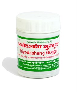 Trayodashang Guggul (Трайодашаг гуггул) - одно из лучших средств, балансирующих Вата дошу - фото 9272