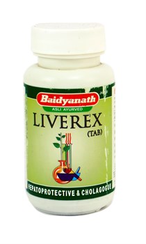 Liverex tab - Ливерекс, гепатопротектор и желчегонное 4273 - фото 9276